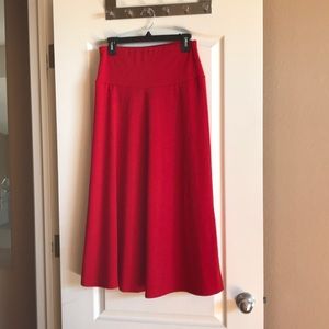 Ashley Blue Midi Skirt